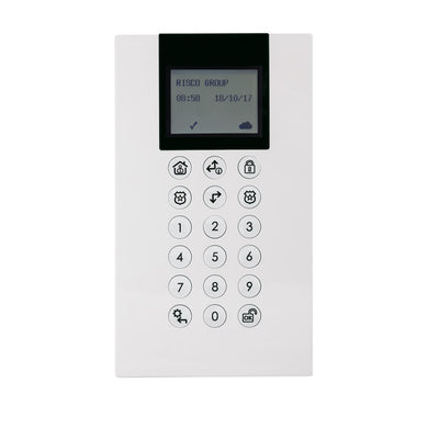 [RW332KPP400D] RISCO Wireless Panda Keypad with inbuilt Prox Reader Suits WiComm Pro and Agility4 - Polar Tech Australia