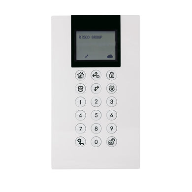 [RW432KPP402A] RISCO Wireless Panda Keypad With inbuilt Prox Reader Suits LightSYS+ - Polar Tech Australia
