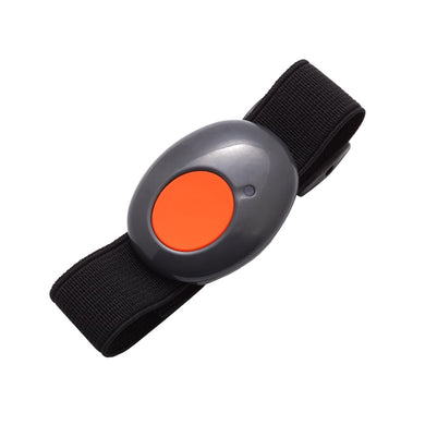 [RWT51P40000B] RISCO Wristband Panic Button With Strap and Lanyard IP67 - Polar Tech Australia
