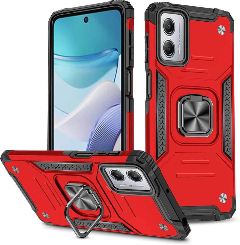 Load image into Gallery viewer, [Magnetic Rotable Kickstand] Motorola Moto G53 - Shield Shockproof Rugged Heavy Duty Case - Polar Tech Australia
