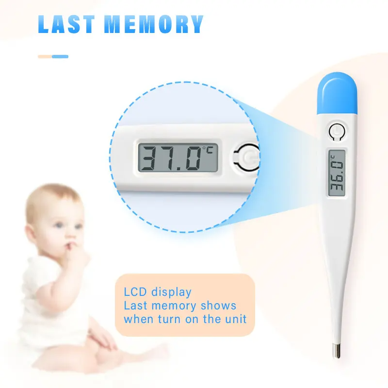 Cargue la imagen en el visor de la galería, [Thermometer] Baby Thermometers Pulse Oximeter Finger Digital Thermometer Accurate Oral Armpit Temperature Reading Fever Alert Termometer - Polar Tech Australia
