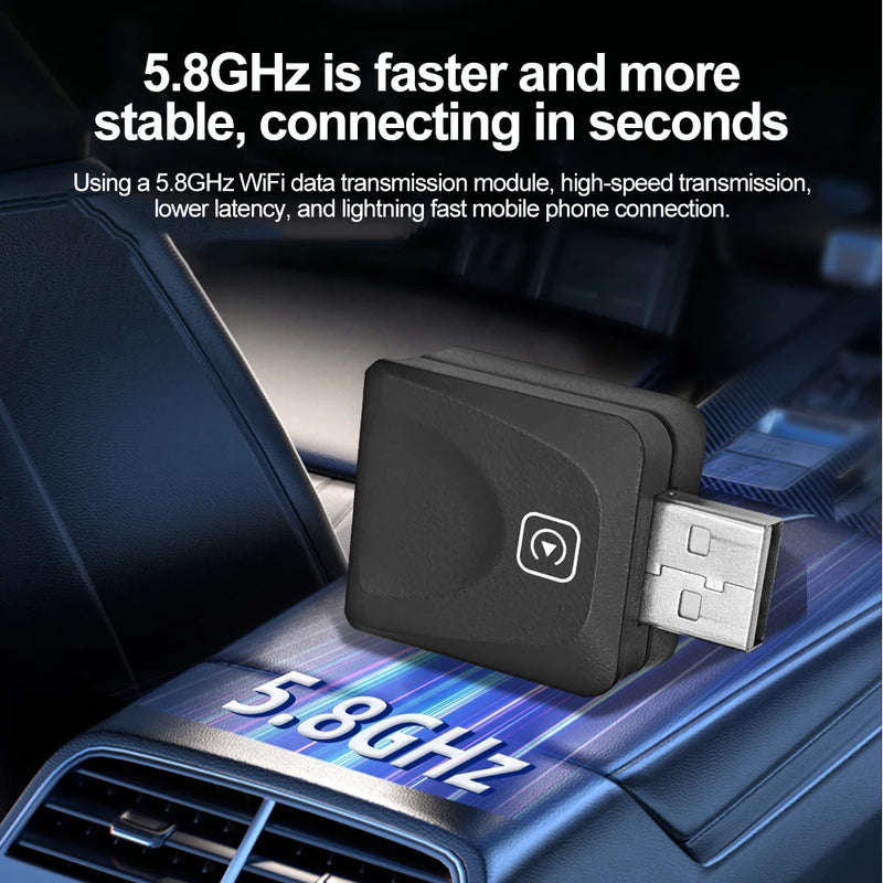 Cargue la imagen en el visor de la galería, Plug and Play Mini Wireless CarPlay USB Adapter or iPhone 11/12/13/14/15/16 - Polar Tech Australia
