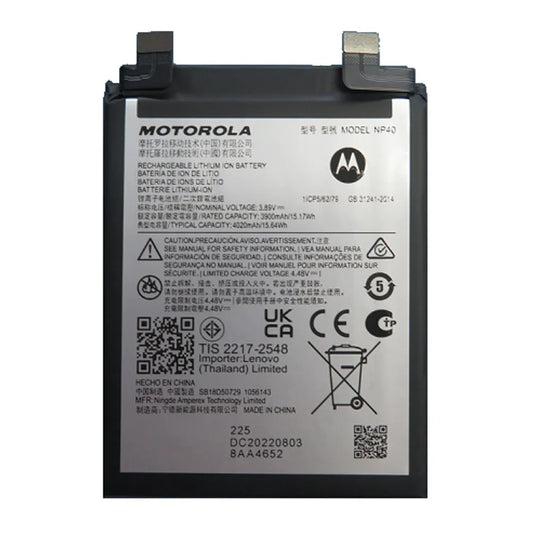 [NP40] Motorola Moto Edge 30 Neo - Replacement Battery