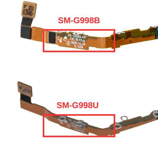 Samsung Galaxy S21 Ultra 5G (G998B) Signal Antenna Connecting Cable (Inside The Frame)