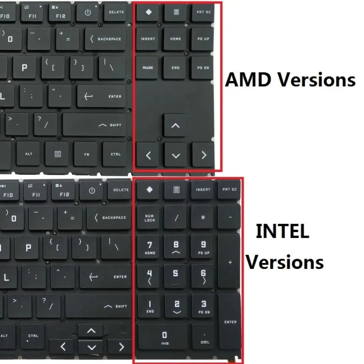 Chargez l&#39;image dans la visionneuse de la galerie, HP Omen 15-EK 15-EK0020CA 15-EN 15-EN1013DX Keyboard US layout - Polar Tech Australia
