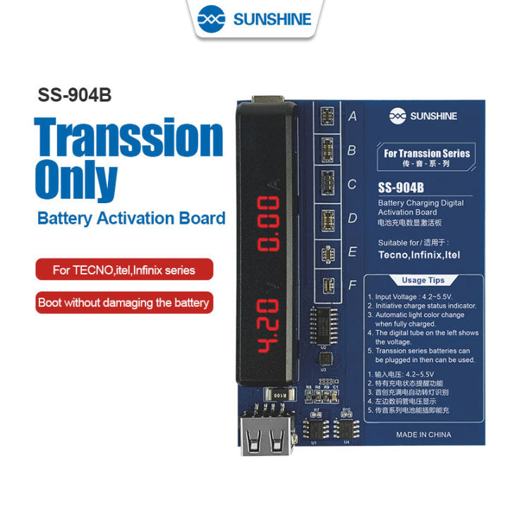 Load image into Gallery viewer, [SS-904B] SUNSHINE Transsion series battery charging digital display activation board - Polar Tech Australia
