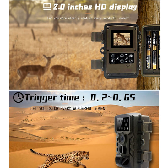 [PR700] 1080P Wildlife Hunting Camera Motion Activated Night Vision Camcorder for Outdoor Tracking Scan Trigger - Polar Tech Australia