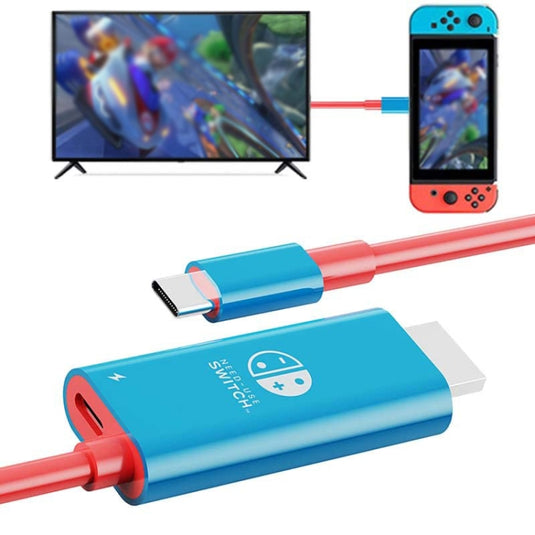 ENKAY ENK-CB136 2 Meters Type-C to HDMI Conversion Cable for Switch 4K HD Projection TV - Polar Tech Australia