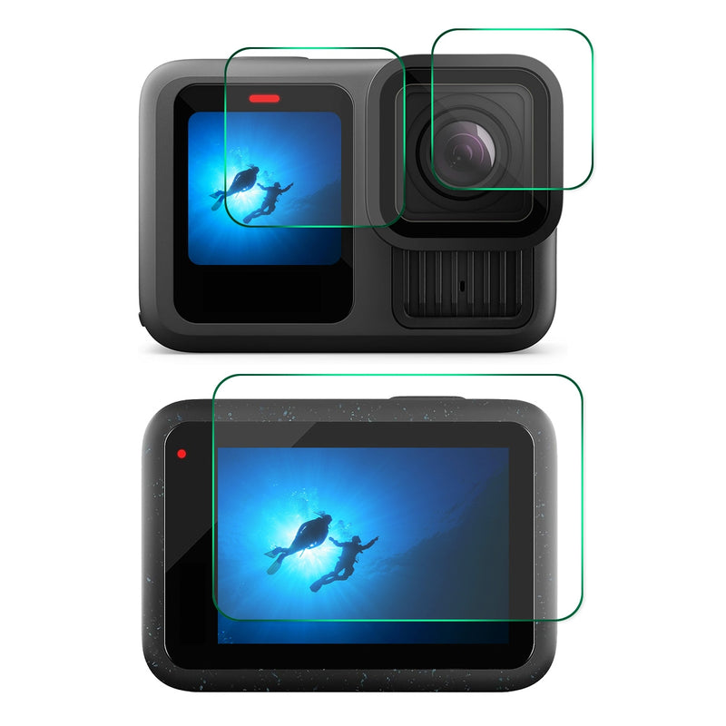 Cargue la imagen en el visor de la galería, GoPro HERO 13 9H Tempered Glass Screen Protector Front ＆ Back Camera Film - Polar Tech Australia
