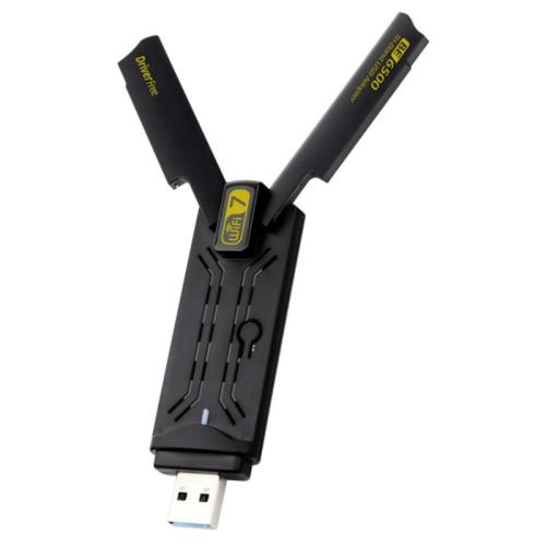 [BE6500] Tri-Band WiFi 7 Wireless Network Card 6500M USB 3.0 Adapter for PC - Polar Tech Australia