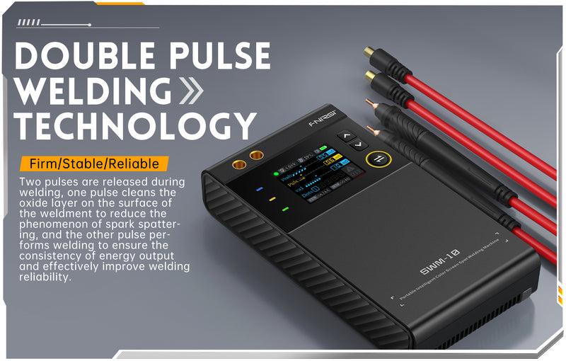 Chargez l&#39;image dans la visionneuse de la galerie, [SWM-10] FNIRSI Portable Battery Spot Welder DIY Mini Welding Machine 18650 Battery Pack Welding Tool 5000mah Weldable 0.25mm - Polar Tech Australia
