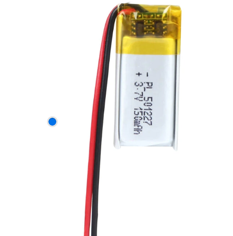 [PH2.0-JST Connector][402025] Universal 150mAh 3.7V Rechargeable Li-Ion Lithium Polymer Battery