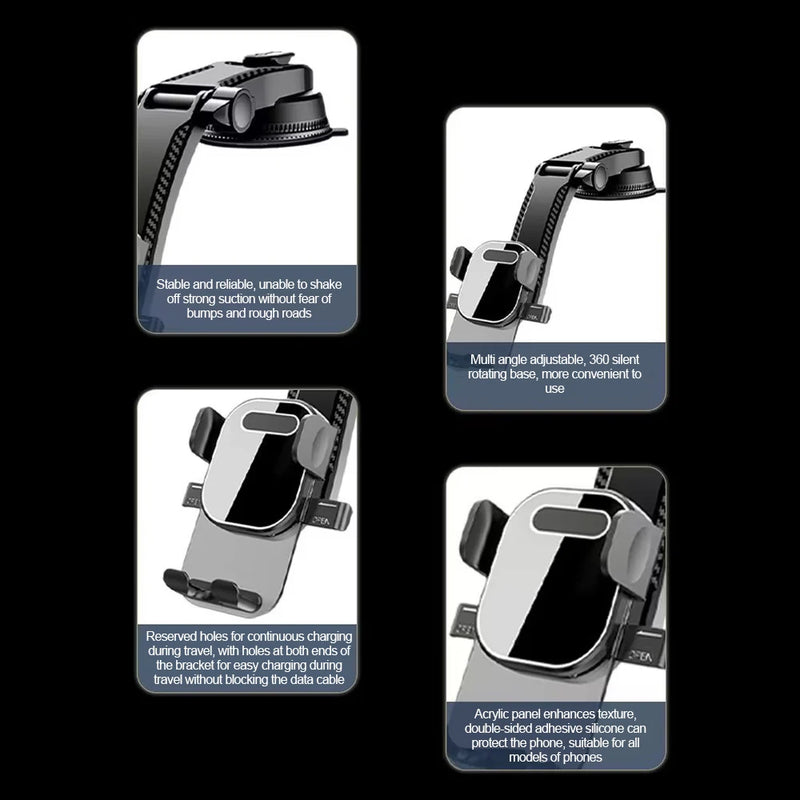 Load image into Gallery viewer, [RT-69B] Universal Dashboard Suction EASY LOCK Mobile Phone Holder
