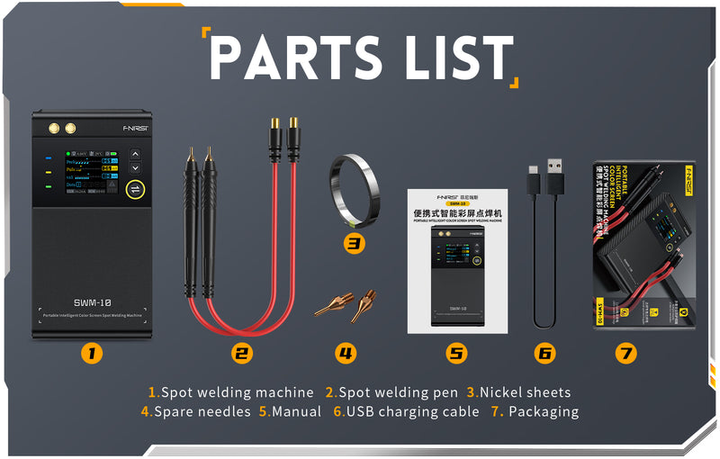 Chargez l&#39;image dans la visionneuse de la galerie, [SWM-10] FNIRSI Portable Battery Spot Welder DIY Mini Welding Machine 18650 Battery Pack Welding Tool 5000mah Weldable 0.25mm - Polar Tech Australia
