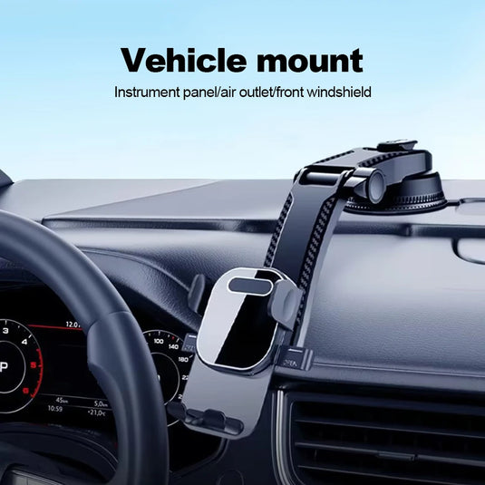[RT-69B] Universal Dashboard Suction EASY LOCK Mobile Phone Holder