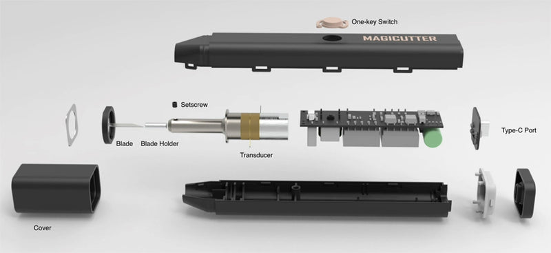 Chargez l&#39;image dans la visionneuse de la galerie, Magicutter Smallest Portable Ultrasonic Cutter - Polar Tech Australia
