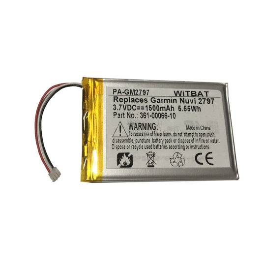 [361-00066-10] OEM Garmin Nuvi 2797 2757LM 2689LMT GPS - Replacement Battery Extra Capacity Version - Polar Tech Australia