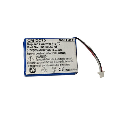 [361-00056-07] OEM Garmin Pro 70 Pro 550 GPS - Replacement Battery Extra Capacity Version - Polar Tech Australia
