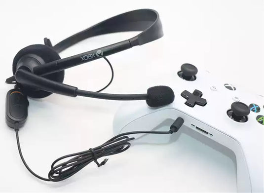 Microsoft Original Xbox One S/X Headset with 3.5mm Jack, Xbox One Exclusive Gaming and Chat Headphone - Polar Tech Australia