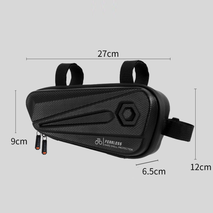 Chargez l&#39;image dans la visionneuse de la galerie, WEST BIKING YP0707257 Bicycle Triangle Bag – Durable and Waterproof Mountain Bike Front Beam Bag - Polar Tech Australia
