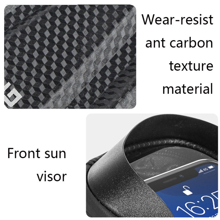 Cargue la imagen en el visor de la galería, WEST BIKING YP0707235 Mountain Bike Front Beam Bag Waterproof Mobile Phone Bicycle Bag Hard Shell Reflective Bag Riding Equipment - Polar Tech Australia
