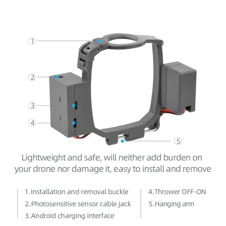 Load image into Gallery viewer, DJI Mavic 2 Pro &amp; Zoom Airdrop System Drone Thrower - Polar Tech Australia
