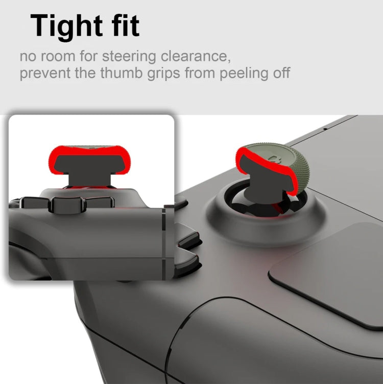 Load image into Gallery viewer, For Steam Deck Game Console Joystick Cap Set Anti-skid Combination Button Cap (Black) - Polar Tech Australia
