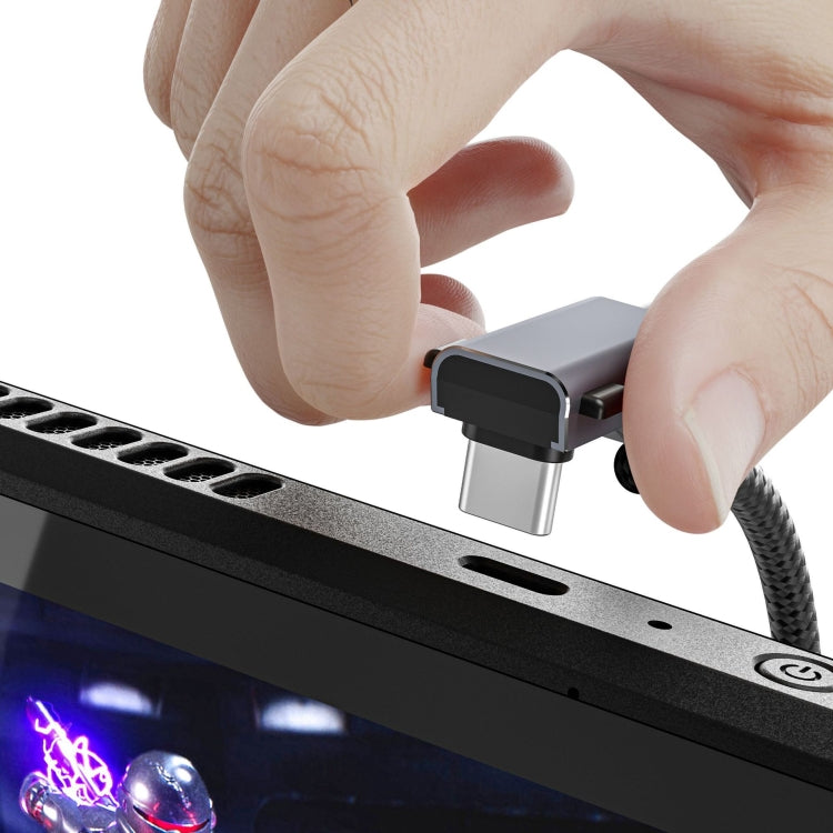 Load image into Gallery viewer, For Steam Deck HDMI+RJ45+2 USB 3.0 +USB-C/Type-C 3.0+USB-C PD 100W 6-In-1 Base Docking Station Bracket - Polar Tech Australia
