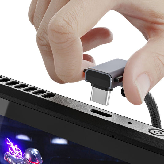 For Steam Deck HDMI+RJ45+2 USB 3.0 +USB-C/Type-C 3.0+USB-C PD 100W 6-In-1 Base Docking Station Bracket - Polar Tech Australia