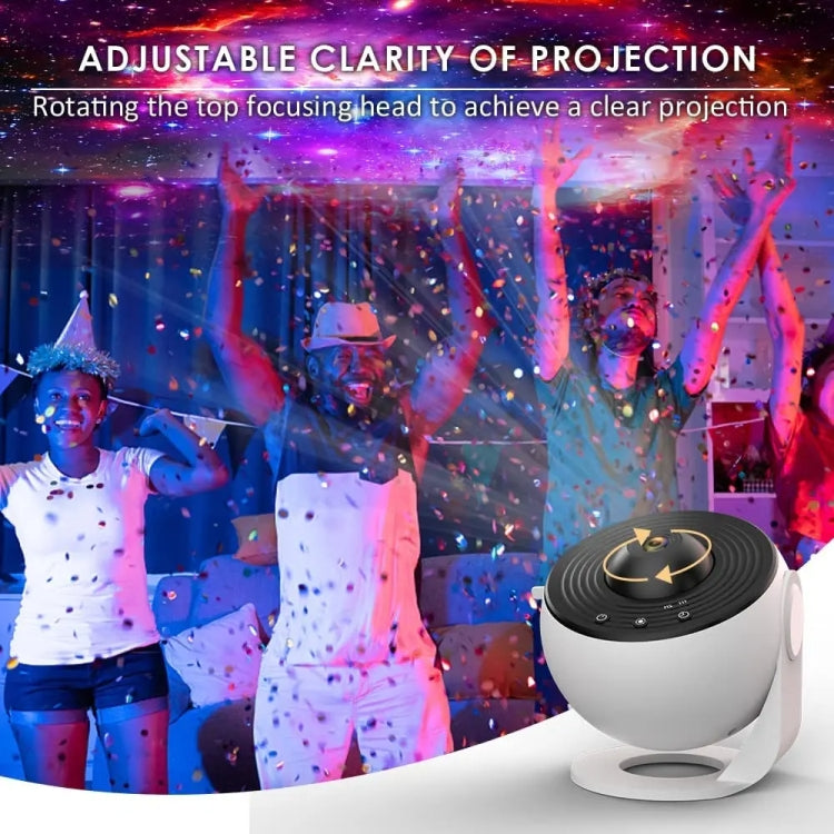Load image into Gallery viewer, Galaxy Night Light Star Projector LED Table Lamp Children Room Decor With 12pcs Film Disc - Polar Tech Australia
