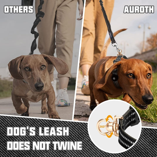 For AirTag Tracker Silicone Sleeve Medium Dog Collar Nylon Reflective Anti-Tangle Pet Collar - Polar Tech Australia