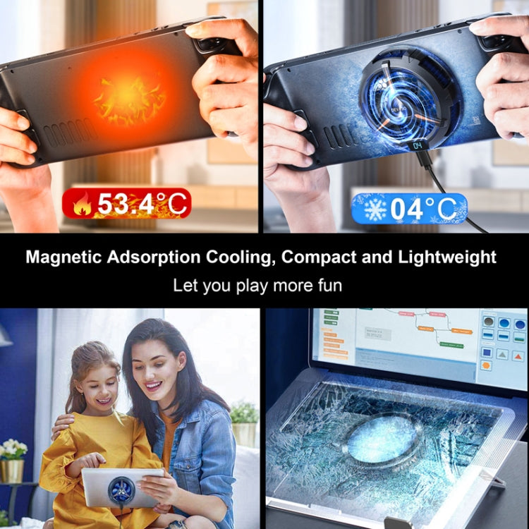 Cargue la imagen en el visor de la galería, For Steam Deck / Steam Deck OLED DEVASO Game Console Digital Display Metal Semiconductor Heat Sink - Polar Tech Australia
