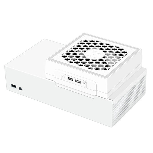 XBOX Series S Console Side-mounted Cooling Fan RGB Color Light Radiator - Polar Tech Australia