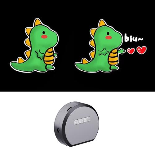 Cargue la imagen en el visor de la galería, F6 Universal Electric Induction Projection Welcome Light for Scooter / Bike / Electric Car (Love Dinosaur) - Polar Tech Australia
