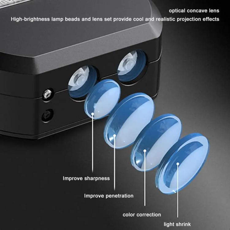 Cargue la imagen en el visor de la galería, F6 Universal Electric Induction Projection Welcome Light for Scooter / Bike / Electric Car (Love Dinosaur) - Polar Tech Australia
