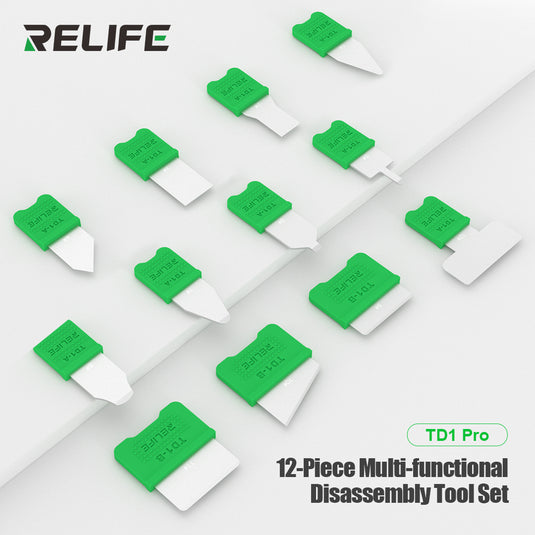 [12-Piece] [TD1 Pro] RELIFE Multi-Functional Disassembly Tool Set - Polar Tech Australia