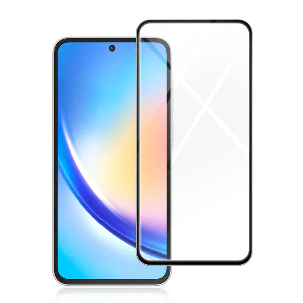 Load image into Gallery viewer, Samsung Galaxy A35 5G &amp; A55 5G Full Covered Tempered Glass Screen Protector - Polar Tech Australia
