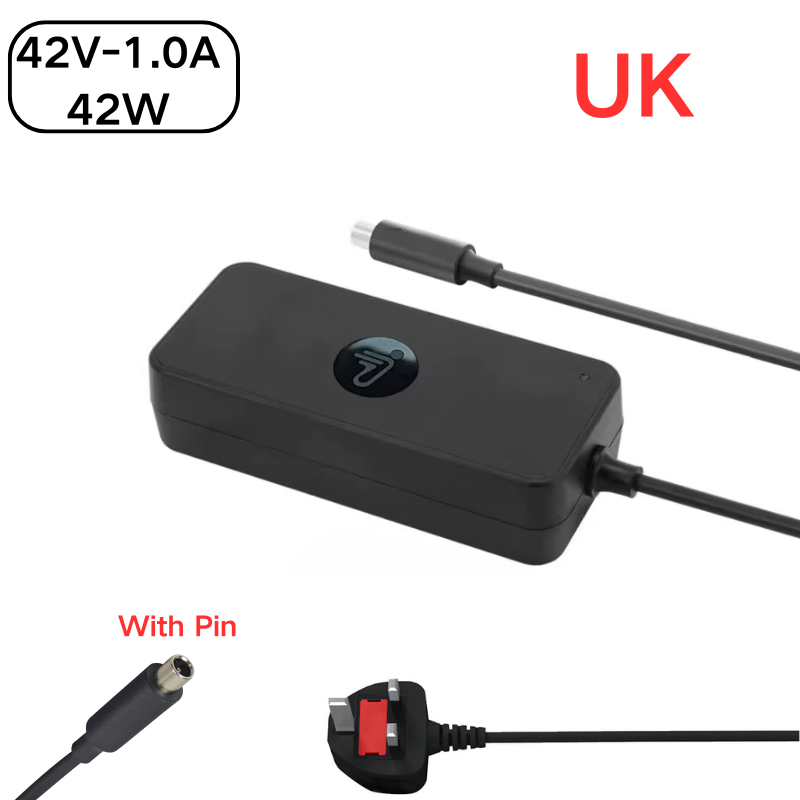 Cargue la imagen en el visor de la galería, [42W/42V-1.0A] Original Genuine Segway Ninebot ES1 ES2 ES4 MAX G30 F20A F25 F30 F40 Series - Scooter Charger
