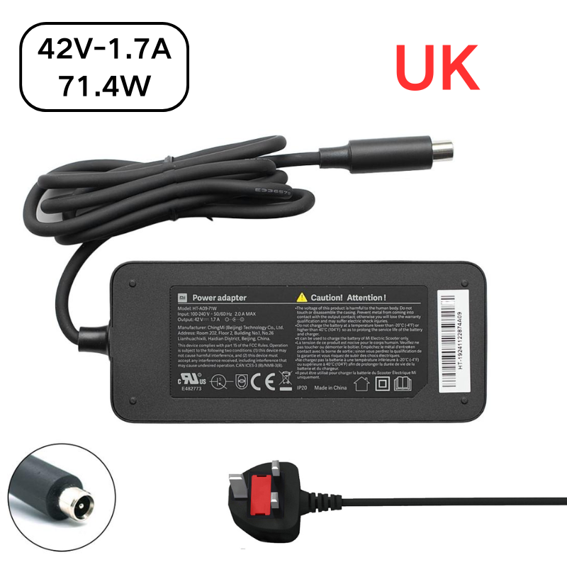 Cargue la imagen en el visor de la galería, [71.4W/42V-1.7A] Original Genuine Mi XIAOMI 1S / LITE / PRO / PRO 2 / 4 Pro Series - Electric Scooter Charger

