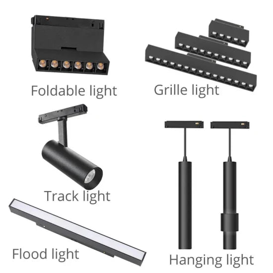 Load image into Gallery viewer, [TUYA Smart Home] Magnetic Track Home Office Smart LED Light System APP Control - Polar Tech Australia
