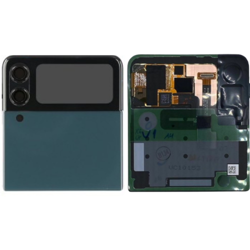 Load image into Gallery viewer, [With Display Screen &amp; Camera Lens] Samsung Falaxy Z Flip 3 5G (SM-F711) Top Back Rear Glass Cover Panel - Polar Tech Australia
