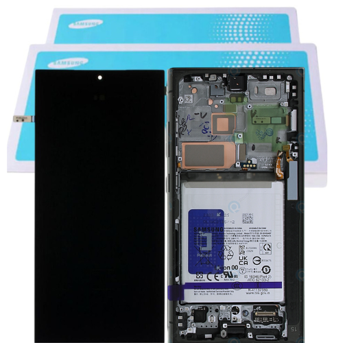 Chargez l&#39;image dans la visionneuse de la galerie, [Samsung Service Pack] Samsung Galaxy S24 Ultra 5G (SM-S928B) OLED LCD Touch Digitizer Screen Assembly With Frame - Polar Tech Australia
