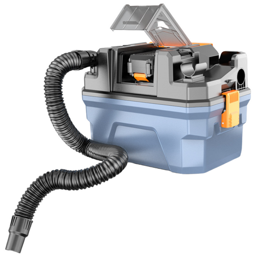 15L Tool Box Style Portable Wireless Industrial Electric Wet/Dry Vacuum Cleaner Rechargeable Battery