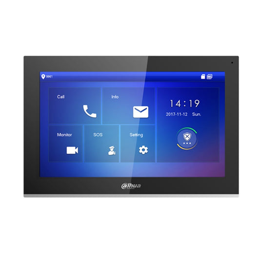 [DHI-VTH5441G] Dahua IP Indoor 10inch Residential / Apartment Intercom Touch Screen Monitor Black - Polar Tech Australia