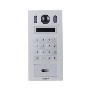 [DHI-VTO6221E-P] Dahua IP Video Silver Apartment Intercom Door Station with 2MP Camera IP65 IK08 - Polar Tech Australia