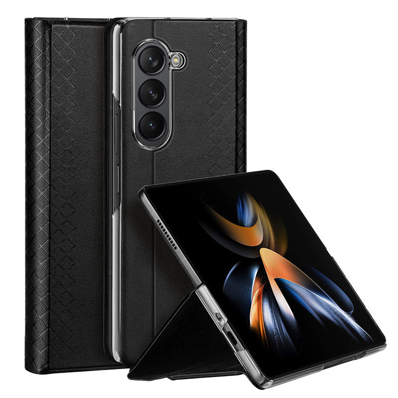Cargue la imagen en el visor de la galería, Samsung Galaxy Z Fold7 - Minimalist Luxury Flip Wallet Shockproof Case - Polar Tech Australia
