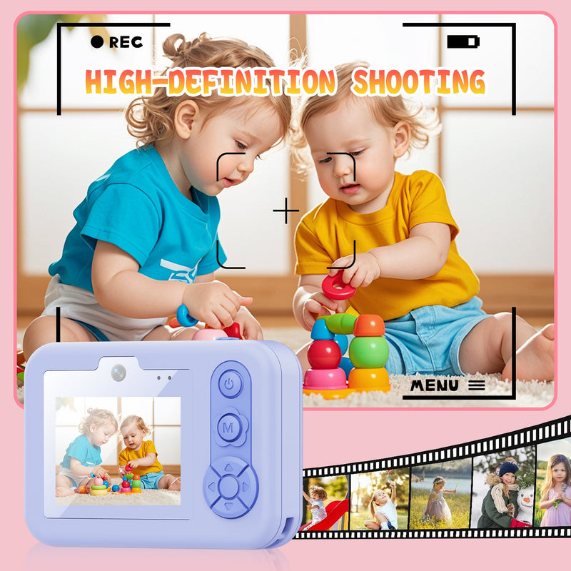 Load image into Gallery viewer, [Depth 1.5M Max] High-Definition IP68 Waterproof Kids Camera With Triangular Stand &amp; Safety Strap - Polar Tech Australia
