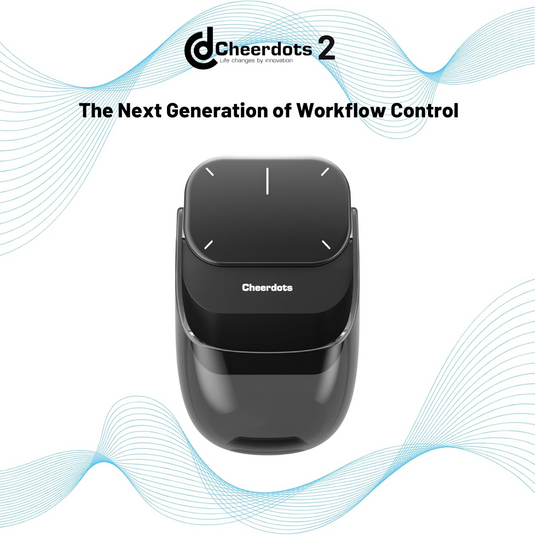[Detachable] Cheerdots 2 Bluetooth Detachable Air Mouse Touchpad Mouse With Voice Recording - Polar Tech Australia