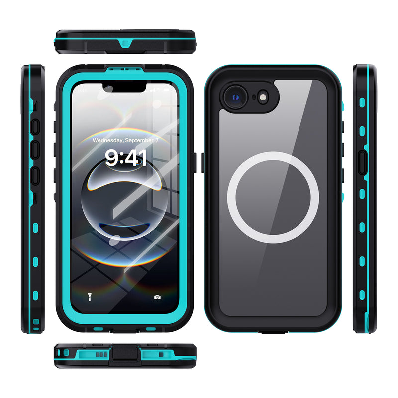 Load image into Gallery viewer, [MagSafe Compatible][Dot Series] Apple iPhone 16e Redpepper IP68 Waterproof Heavy Duty Tough Armor Case With Lanyard - Polar Tech Australia
