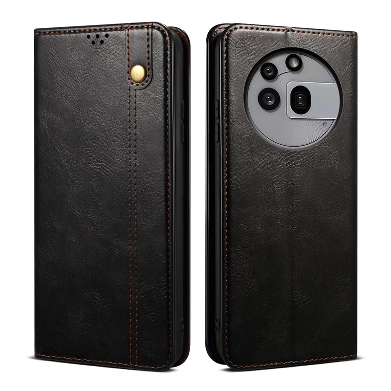 Cargue la imagen en el visor de la galería, [With Card Slot] Nothing Phone (3a)/Pro Premium PU leather Flip Wallet Stand Cover - Polar Tech Australia
